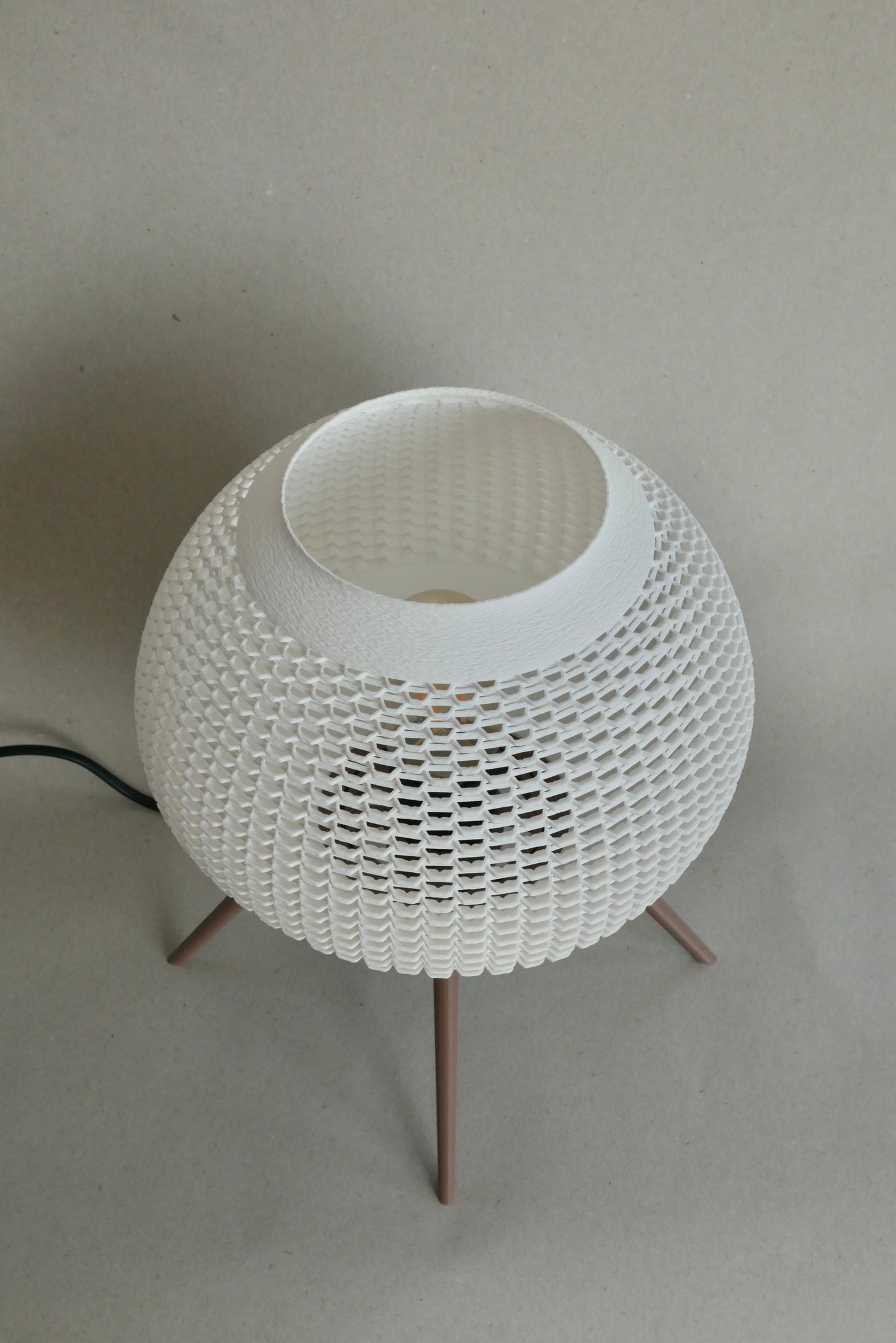 Ambient Table Lamp | Woven Shell Design | OMRA