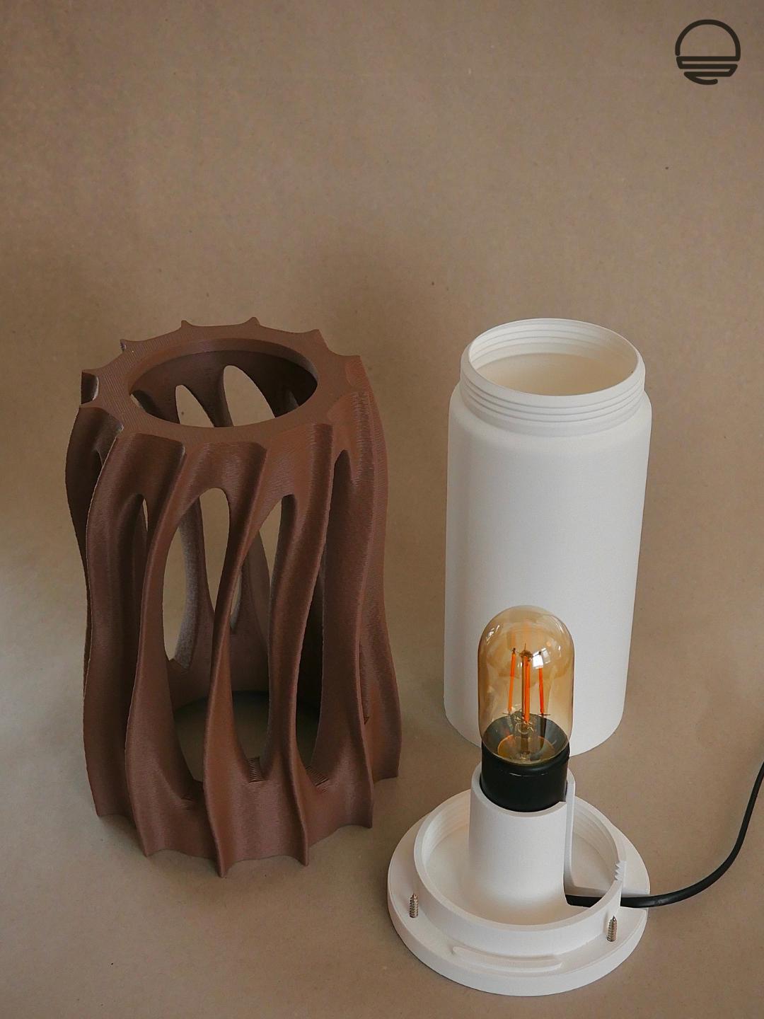BURL Lamp