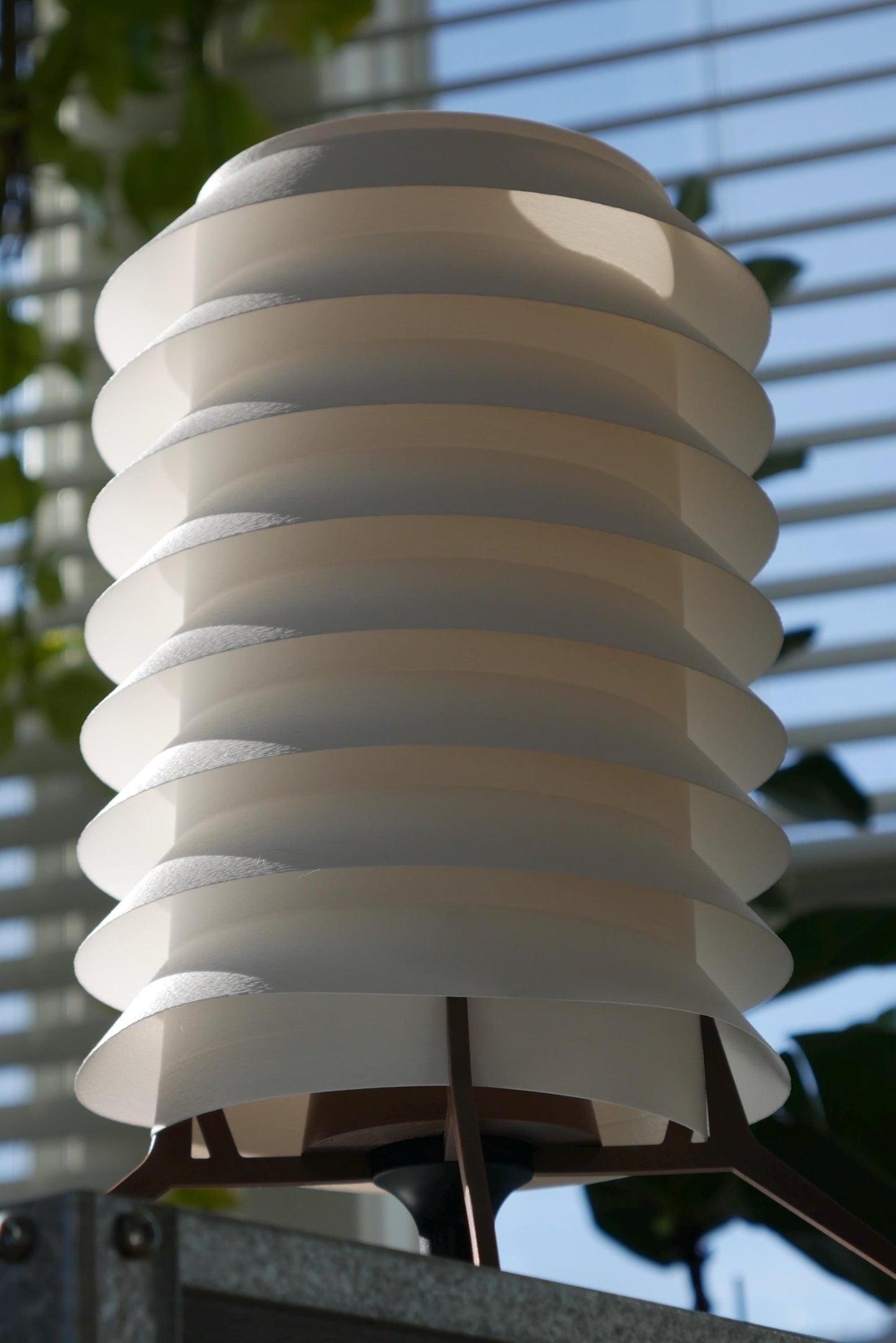 Modern Ambient Cylinder Lamp • Sculptural Rings • Warm Lighting • Minimalist Table Lamp [ARLO]