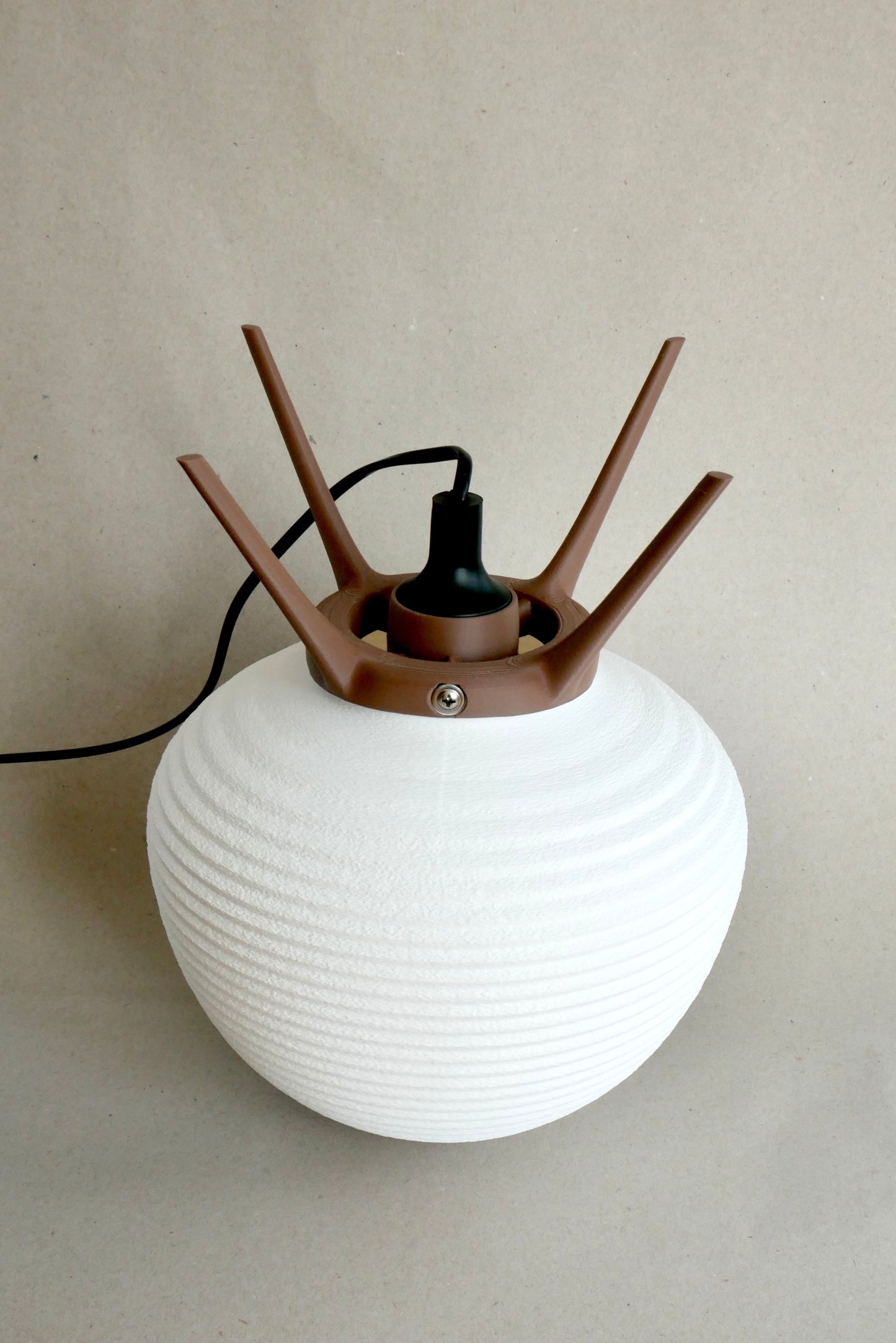 Ambient Table Lamp | Corrugated Shell Design | OMRA.2