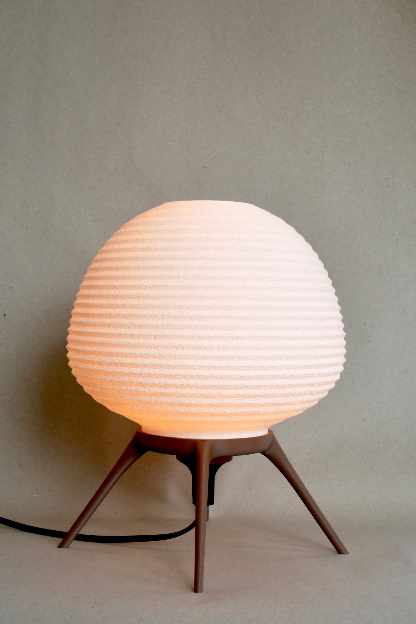 Ambient Table Lamp | Corrugated Shell Design | OMRA.2