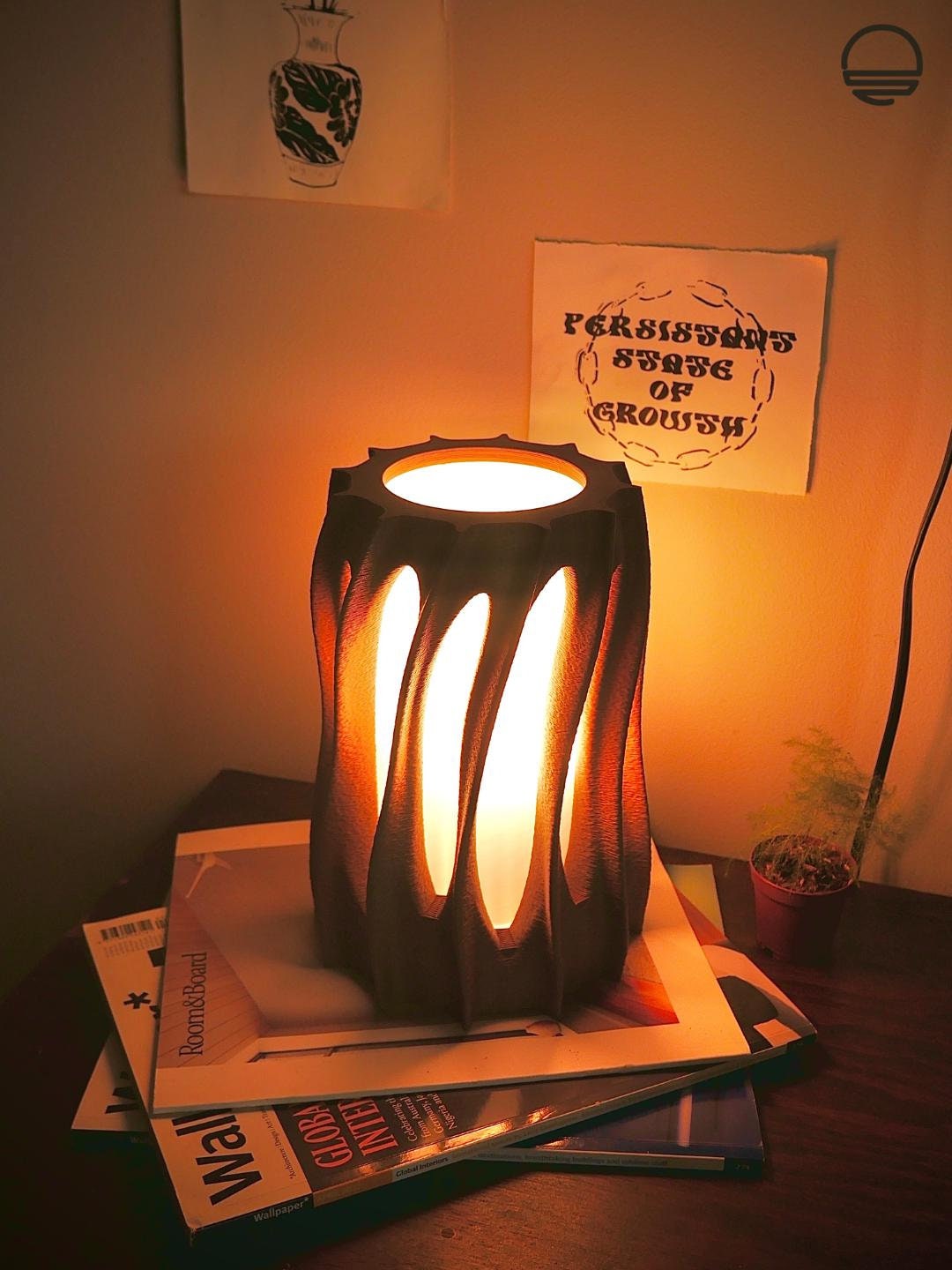 BURL Lamp
